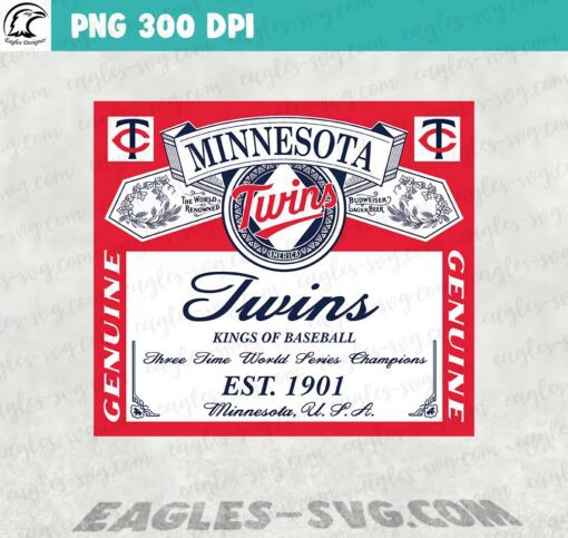 Minnesota Twins Budweiser PNG file