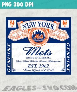 New York Mets Budweiser PNG file