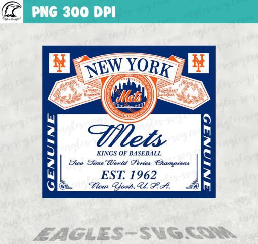 New York Mets Budweiser PNG file