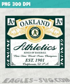 Oakland Athletics Budweiser PNG file