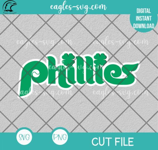 Phillies Philadelphia St. Patrick's Day Svg Png File