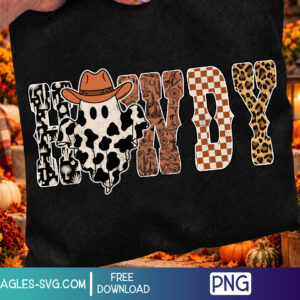 Howdy Western Ghost PNG - Free Halloween Cowboy Ghost Download
